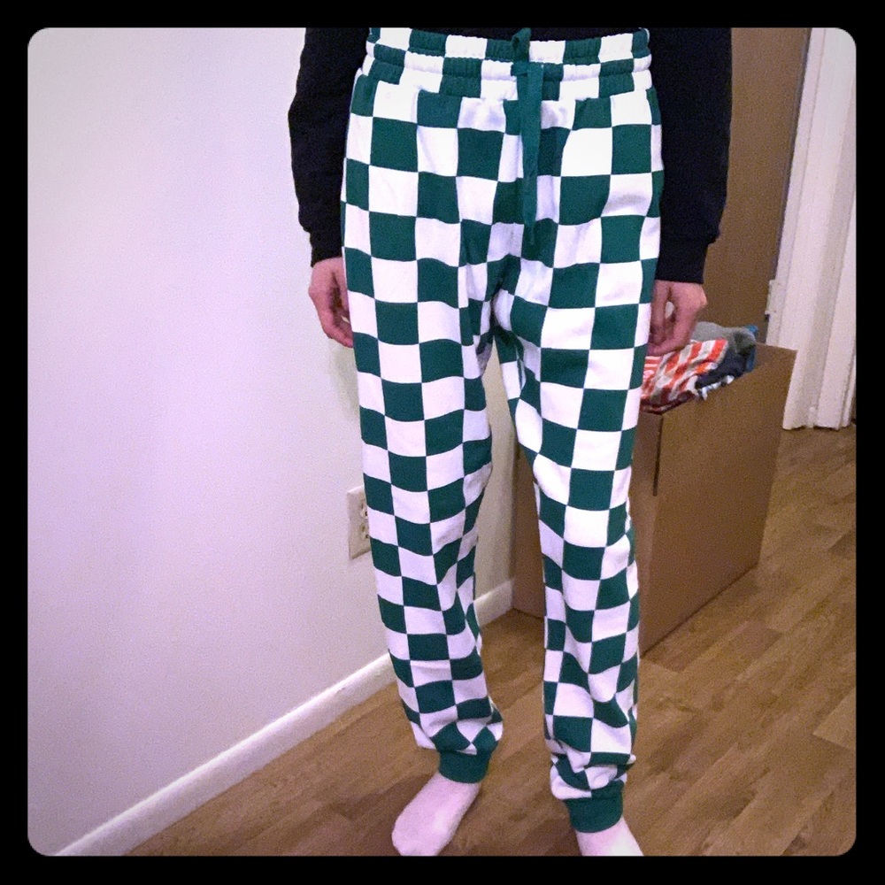 MOVING SALE   Checkered Joggers/Sweat Pants